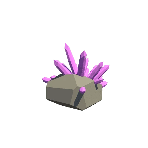 Rock With Gems 017 Violet
